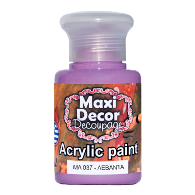 Ακρυλικό Χρώμα 60ml Maxi Decor Λεβάντα MA037_MA037060